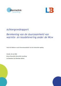 Voorpagina achtergrondrapport